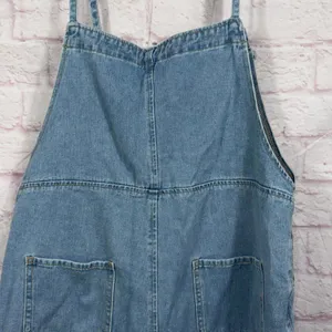 Cider Women’s Large Denim Overalls Shorts thumbnail 10