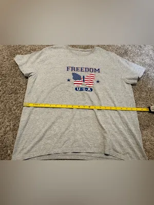 (No Brand) Freedom USA Graphic Tee: Best for Size L/XL thumbnail 6