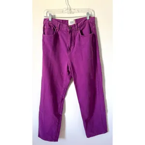 Urban Outfitters BDG Relaxed Cowboy Straight Baggy Denim Jeans Purple Size 31 thumbnail 2