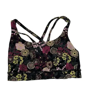 Lululemon Size 4 Energy Bra Fluorolace‎ Multi Medium Support Stretch B / C Cup thumbnail 3