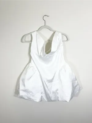 NWT Peppermayo Cavella Mini Dress White Size 8 thumbnail 5