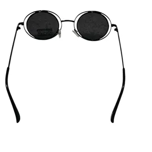 Round Black Sunglasses thumbnail 3
