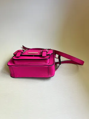 Kate Spade Essex Scout Mini Crossbody Hot Pink Saffiano Leather NWOT thumbnail 6