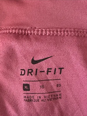 Nike Dri Fit Just Do‎ It Women's Rose Pink Athletic Shorts Woman’s Size XL thumbnail 3