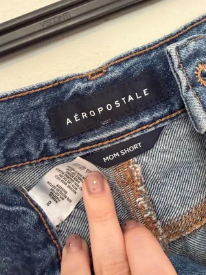 Aeropostale Denim Mom Shorts - Size 8 thumbnail 4