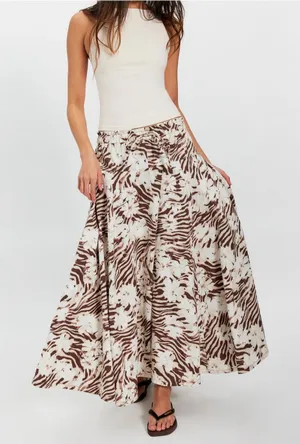 Free People Zephyr Bustle Convertible Skirt thumbnail 1