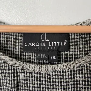 Carole Little Vintage Maxi Dress Gingham Embroidered Cottagecore Cotton Size 14 thumbnail 12