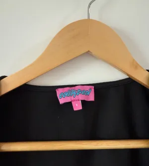 Edikted Open Back Mini Dress Black thumbnail 2