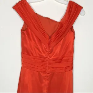 Belsoie Formal Dress Orange Size 6 thumbnail 6