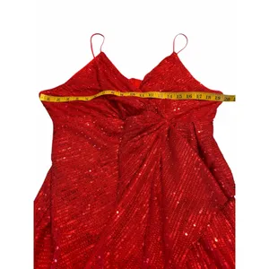 Double Crazy Red Sequin Dress thumbnail 5