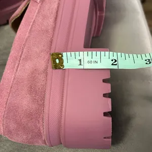 Portland Leather Patina Zoe Chunky Loafers Shoes Foxglove Pink 6 Suede y2k thumbnail 8