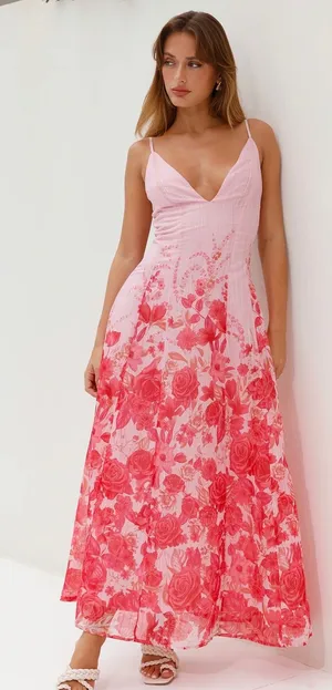 Hello Molly Raise The Roof Maxi Dress thumbnail 1