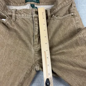 Lauren Jeans Co Ralph Lauren Pants Womens 2 Brown Corduroy Classic Straight thumbnail 6