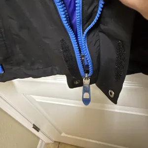 The North Face Womens XS Black‎ Blue Hooded Ski Shell Jacket Powder Skirt thumbnail 9
