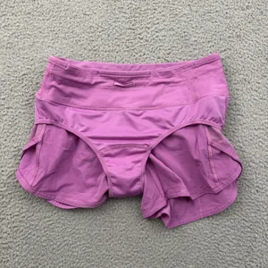 Lululemon Speed Up Shorts Mid Rise 4" Magenta Glow Purple Athletic Women's 4 thumbnail 4