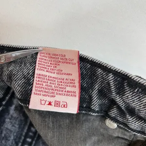 REVICE Two Tone Jeans High Waisted Denim Color Block Grunge‎ Women's Size 26 thumbnail 5