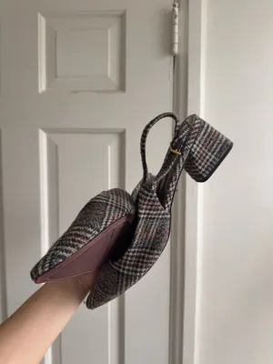 Franco Sarto Heels Plaid thumbnail 2