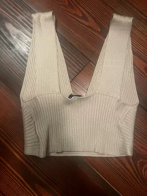 cream top Tan Size XS thumbnail 2