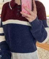 Kendall & Kylie Sweater Top thumbnail 1