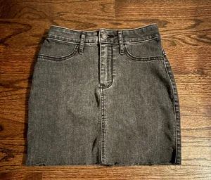 Hollister Mini Skirt Denim thumbnail 1
