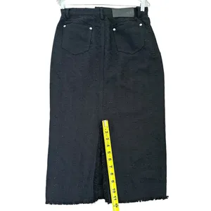 Staud Guinevere Stretch Midi Skirt black size 4 thumbnail 7