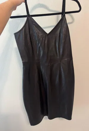 Sage The Label Dress Mini leather  thumbnail 1