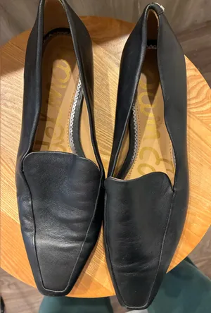 Sam Edelman Black Leather Loafers thumbnail 1