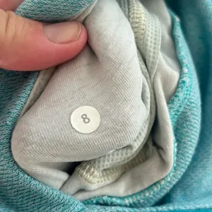 lululemon full zip hoodie scuba blue jacket thumbnail 4