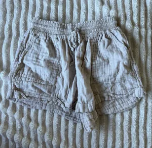 Aeropostale Tan Gauze Shorts thumbnail 1