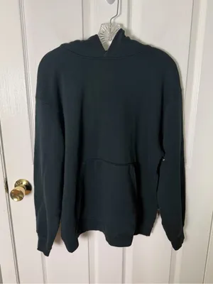 Skims Cotton Fleece Blend Classic Hoodie Dark Green XXS thumbnail 2