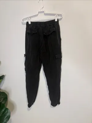 Dress Forum charcoal Black Cargo Jogger Pants small thumbnail 4