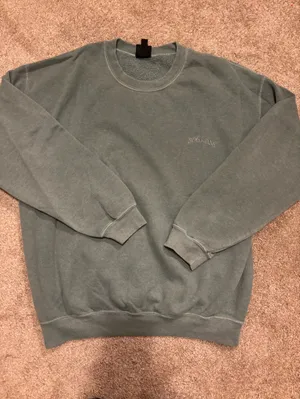 Urban Outfitters Green Crewneck thumbnail 1
