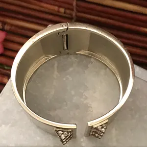 Victoria's Secret Cuff Bangle with Rhinestones thumbnail 3