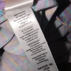 LULAROE size xsmall purple Irma top thumbnail 5
