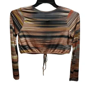Hot Miami Styles Cropped Top Large NWT thumbnail 3