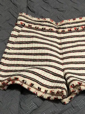 Zara Basket woven high waisted shorts - SZ Small thumbnail 2