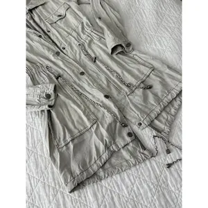 Anthropologie Utility Anorak Parka Twilight Jacket Drawstring Waist Small thumbnail 3