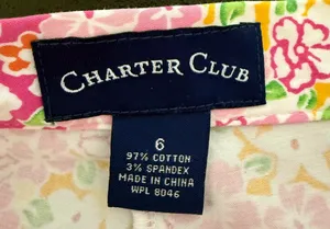 Charter‎ Club Floral Print Skort Size 6 thumbnail 2
