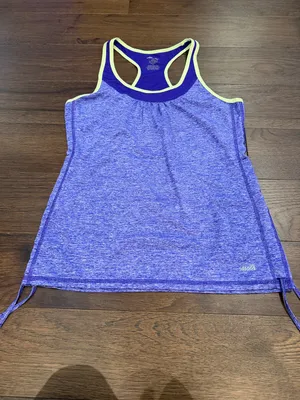 Avia Racer Back Tank Top Athletic Purple Size Medium - C3-221 thumbnail 4