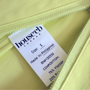 HOUSE OF CB Flavia Neon Sculpting Corset in Yellow Sz. Small NWT thumbnail 6