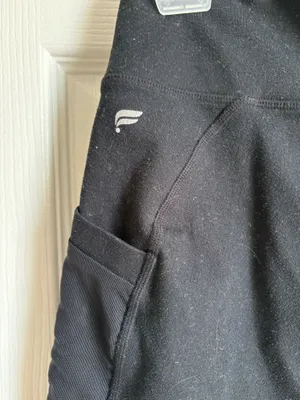 Black & White Biker Shorts  thumbnail 3