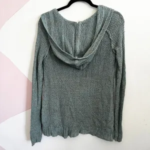 Free‎ People Crochet Sweater Oversized Bohemian Boho Festival Small thumbnail 2