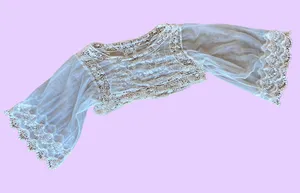 The Cutest Boho / Western Lace 3/4 Sleeves Top 🔥 thumbnail 1