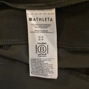 Athleta Brooklyn jogger gray 6 petite thumbnail 9