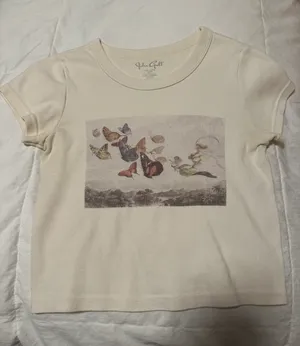 John Galt Butterfly Crop Tee thumbnail 1