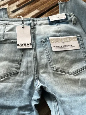 Bayeas wide leg jeans Blue Size 28 thumbnail 3