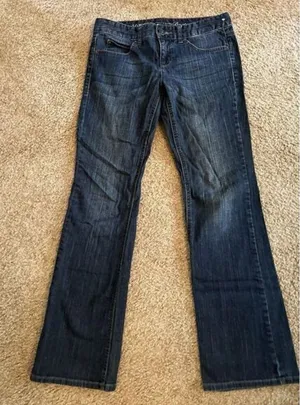 Tommy Hilfiger Classic Boot Cut Dark Wash Denim Jeans Size 6R‎ thumbnail 1