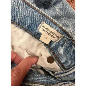 Madewell The High-Rise Slim Crop Boy Jean Size 23 thumbnail 5