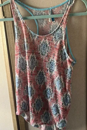 FINAL MARKDOWN Wallflower Patterned Tank Top medium thumbnail 1