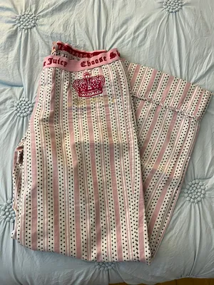 Juicy Couture Pink Sleep Pants thumbnail 1